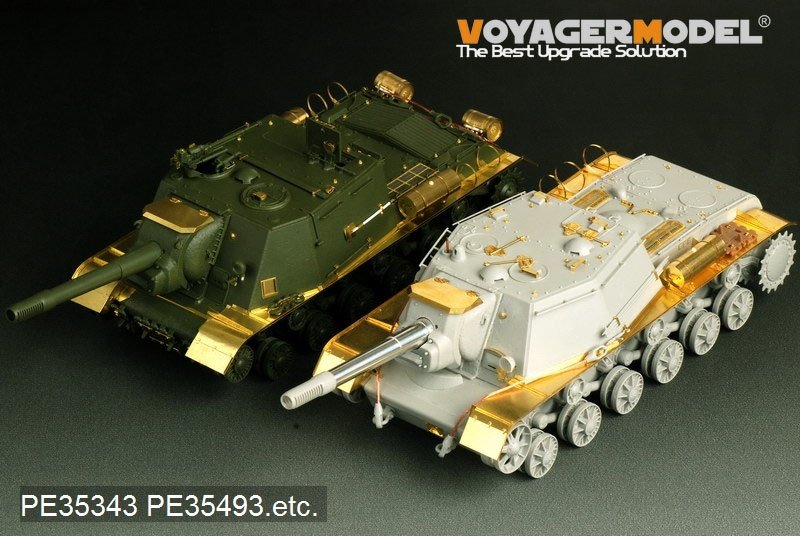 Voyager Model PE35493 WWII Soviet SU-152 late production basic for TRUMPETER 05568 1/35 – zdjęcie 16