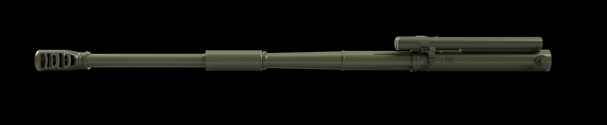 Panzer Art GB35-148 2S64 Gun barrel for SP Howitzer 2S19-S MSTA 1/35 – Bild 2
