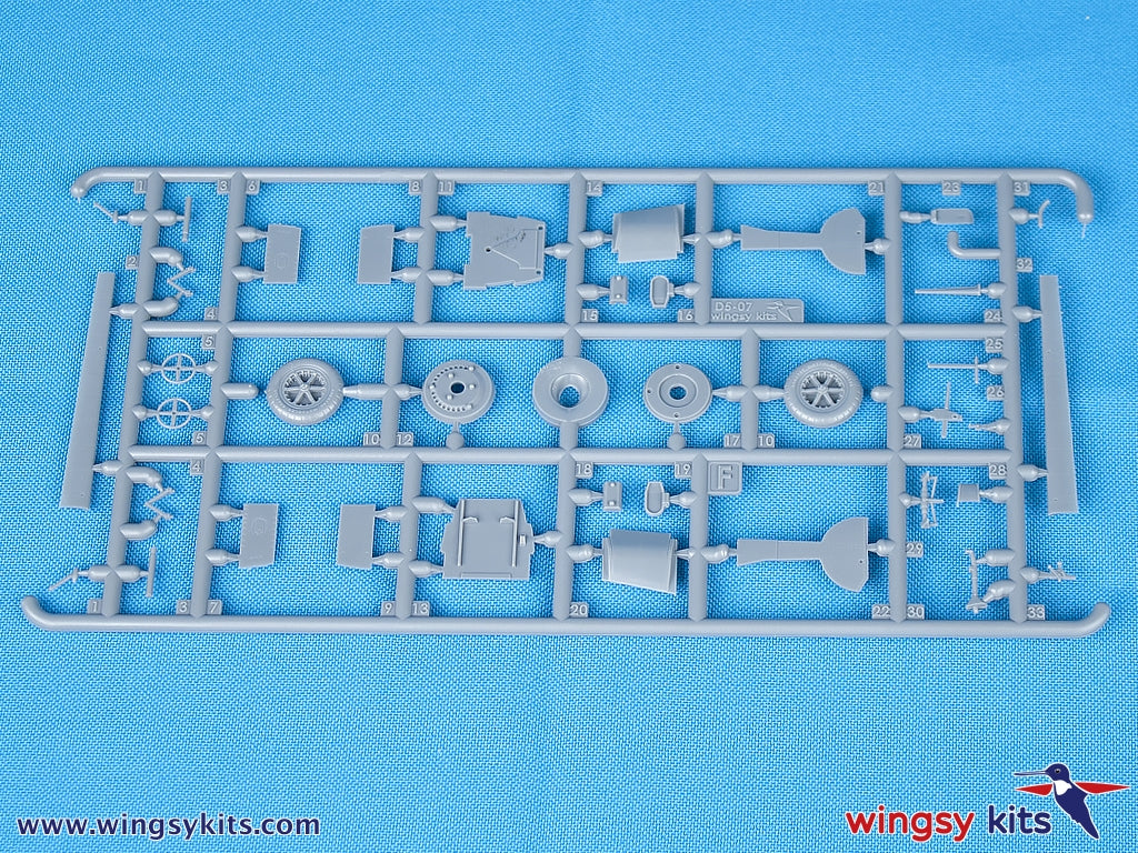 Wingsy Kits D5-12 Swiss Air Force Fighter MESSERSCHMITT Bf 109 E-3a 1/48 – immagine 8