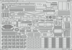 Eduard 53300 USS Nimitz CVN-68 part 6 Trumpeter 1/350