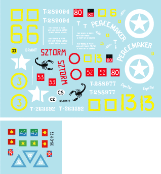 Star Decals 35-C1172 Sherman Firefly 1/35 – Bild 3