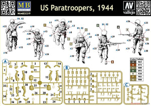 Master Box 35219 US Paratroopers 1944 1/35 – imagen 2