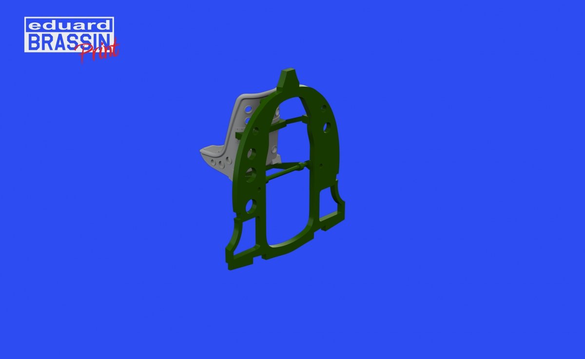 Eduard 648845 A6M2-N Rufe seat PRINT EDUARD 1/48 – imagen 3