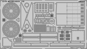 Eduard 32410 MiG-29A exterior TRUMPETER 1/32