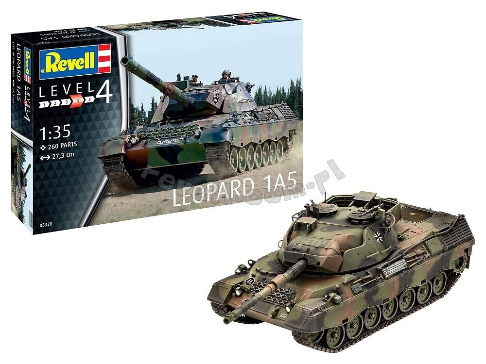 Revell 63320 Leopard 1A5 - model set 1/35 – imagen 2