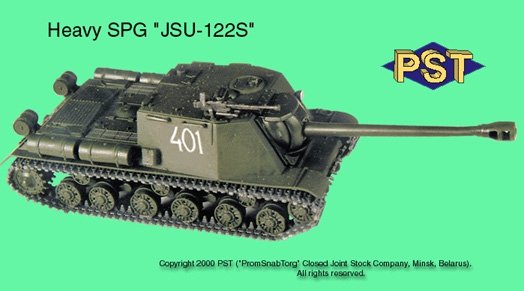PST 72006 Canon d&amp;#39;assaut automoteur ISU-122S 1/72 – image 2