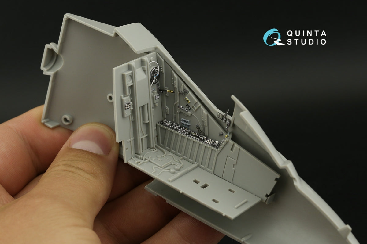 Quinta Studio QDS-32194 AV-8B Harrier II late 3D-Printed &amp;amp; coloured Interior on decal paper (Trumpeter) (small version) 1/32 – zdjęcie 12