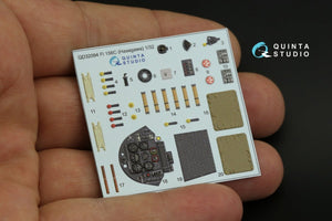 Quinta Studio QD32094 Fi 156C 3D-Printed &amp;amp; coloured Interior on decal paper (Hasegawa) 1/32 – immagine 2