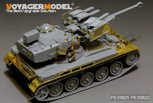 Voyager Model PE35825 Modern French AMX-13/75 w/SS-11 ATGM light tank basic (smoke discharger, Atenna base Include）For TAKOM 2038 1/35 – immagine 5