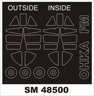 Montex SM48500 MXY 7 OHKA FINE MOLDS 1/48