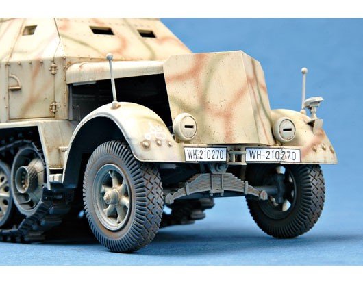 Trumpeter 01526 German Sd.Kfz.7/2 3.7cm Flak 37 auf Selbstfahrlafette Late 1/35 – immagine 4