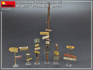 MiniArt 35600 GERMAN ROAD SIGNS WW2 (FRANCE 1944) 1/35 – image 6