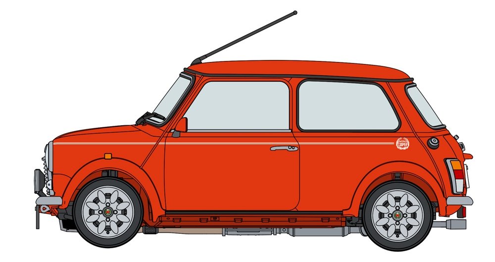 Hasegawa HC57 21157 Mini Cooper Sports-pack Limited (1998) 1/24 – zdjęcie 6