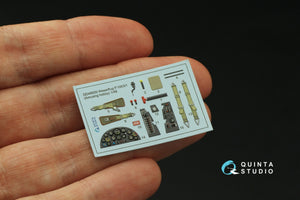 Quinta Studio QD48509 Weserflug P1003.1 3D-Printed coloured Interior on decal paper (Amusing hobby) 1/48 – immagine 3