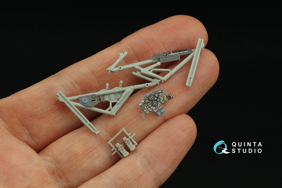 Quinta Studio QD48529 Horten Ho 229 3D-Printed &amp;amp; coloured Interior on decal paper (Zoukei Mura SWS) 1/48 – immagine 8