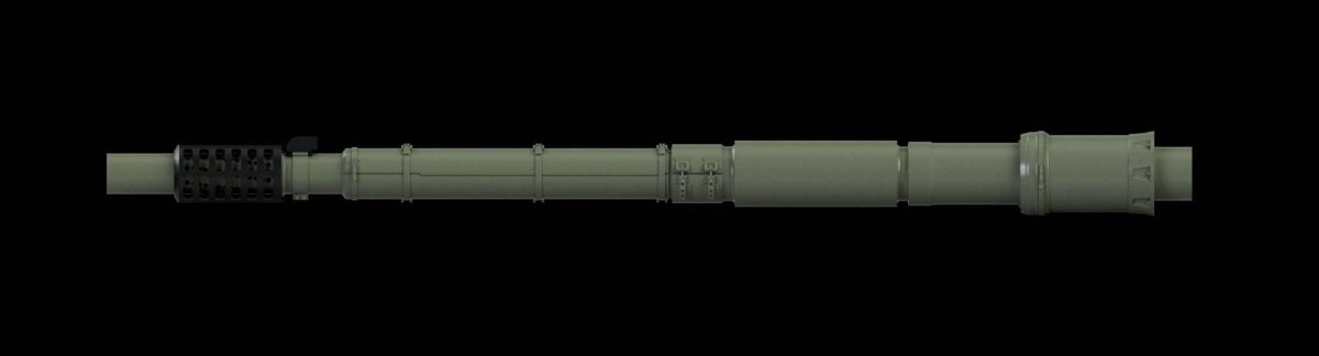 Panzer Art GB35-108 Oto Melara 105 Gun barrel for AFV “Centauro” 1/35 – Bild 2