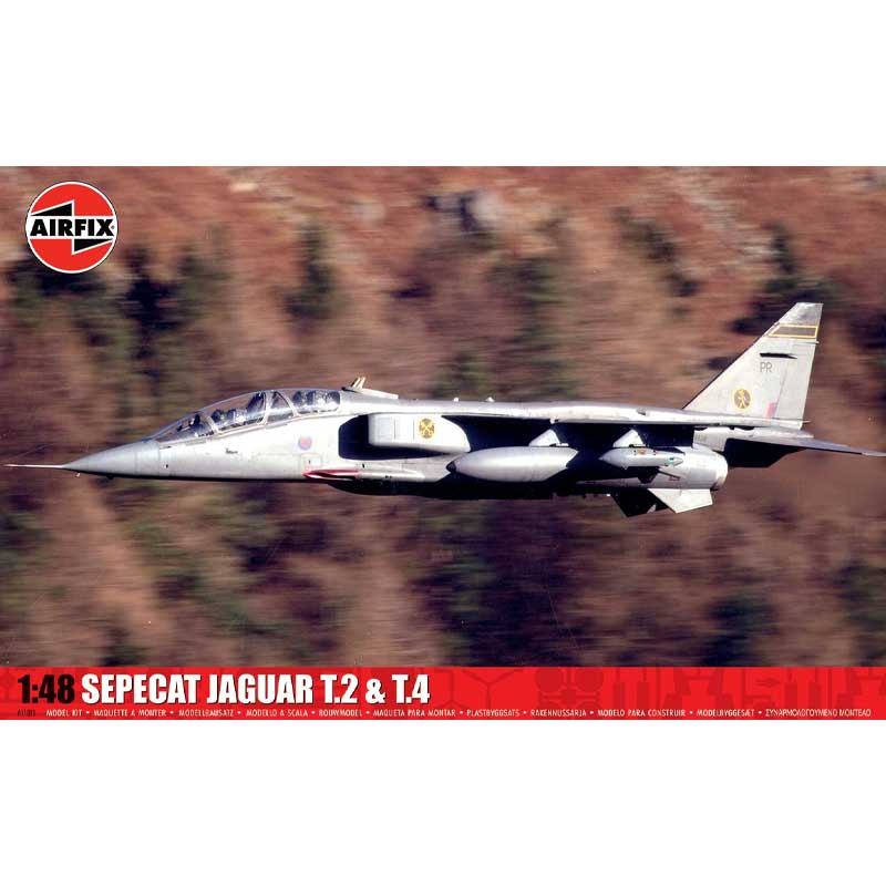 Airfix 11011 SEPECAT Jaguar T.2 & T.4 - 1/48