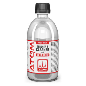 Ammo by Mig Jiminez 20531 ATOM Thinner and Cleaner with Retarder 500ml