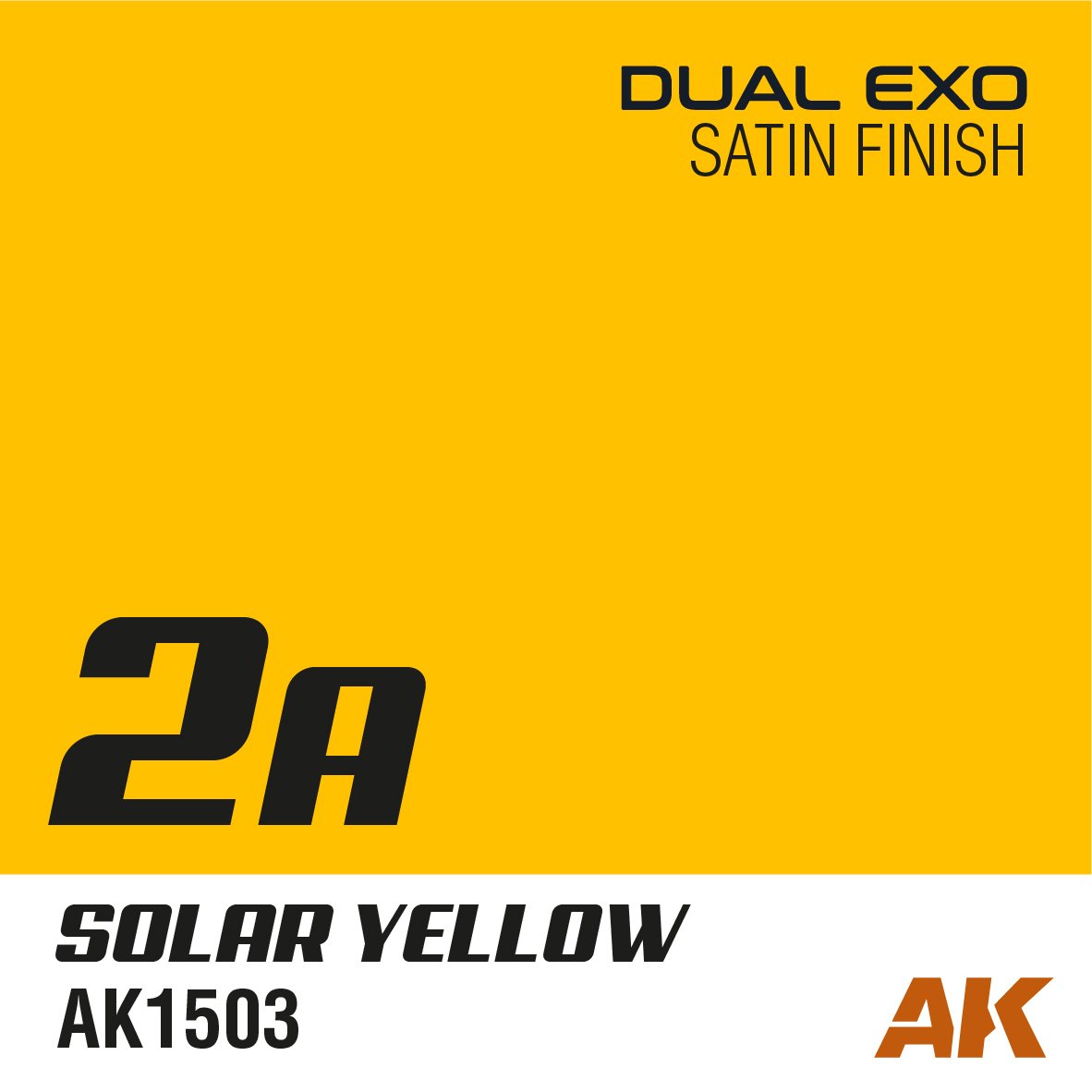 AK Interactive AK1544 DUAL EXO SET 2 – 2A SOLAR YELLOW &amp;amp; 2B PLUTO STONE – zdjęcie 3