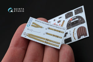 Quinta Studio QD32018 Spitfire Mk.IX 3D-Printed &amp;amp; coloured Interior on decal paper (for Tamiya kit) 1/32 – zdjęcie 4