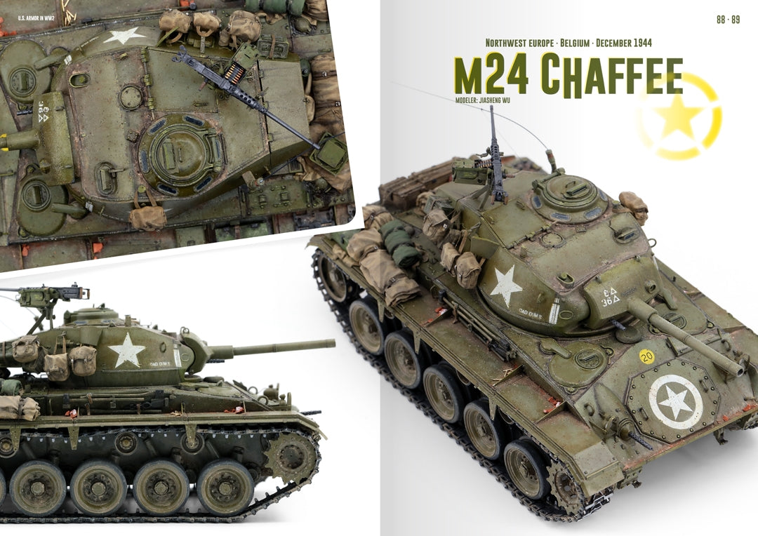 AK Interactive AK130019 U.S. ARMOR IN WW2 (EN) – zdjęcie 4