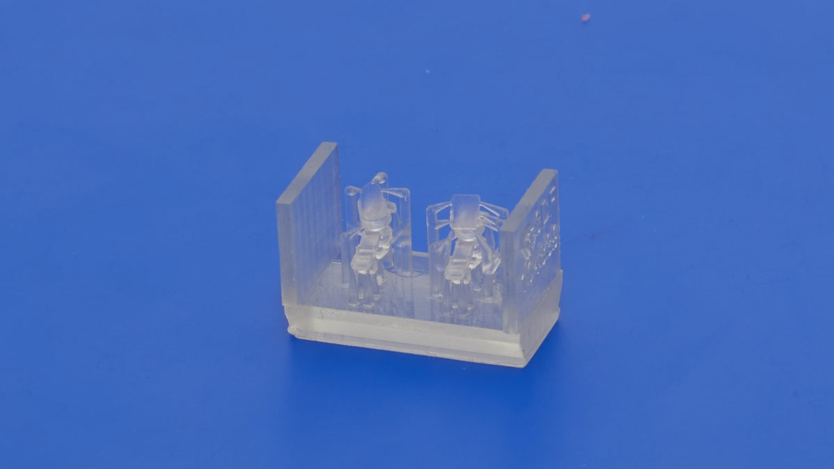 Omask 104839 Gunsight Mk.II for early Spitfire clear 3D print (for Eduard) 1/48