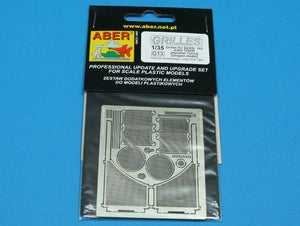Aber 35G13 Grilles for german tank Sd.Kfz.182 King Tiger (Henshel Turret) 1/35 – immagine 4