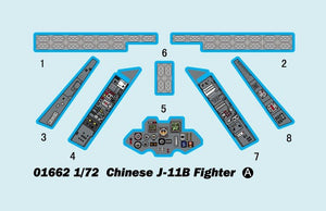 Trumpeter 01662 Chinese J-11B 1/72 – image 6
