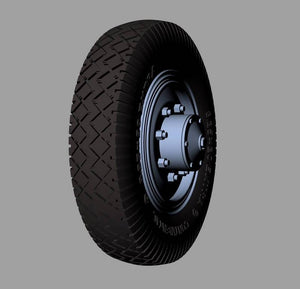 Panzer Art RE35-453 M-35 ADGZ-Daimler road wheels (Continental) 1/35 – Bild 2