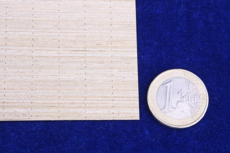 MK1 Design MD-00001 WOODEN DECK SHEET A 0.5mm Recommand 1/700 – Bild 2