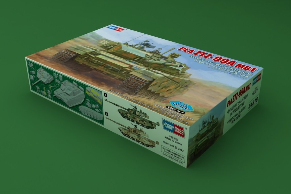 Hobby Boss 84518 PLA ZTZ-99A MBT 1/35 – Bild 2