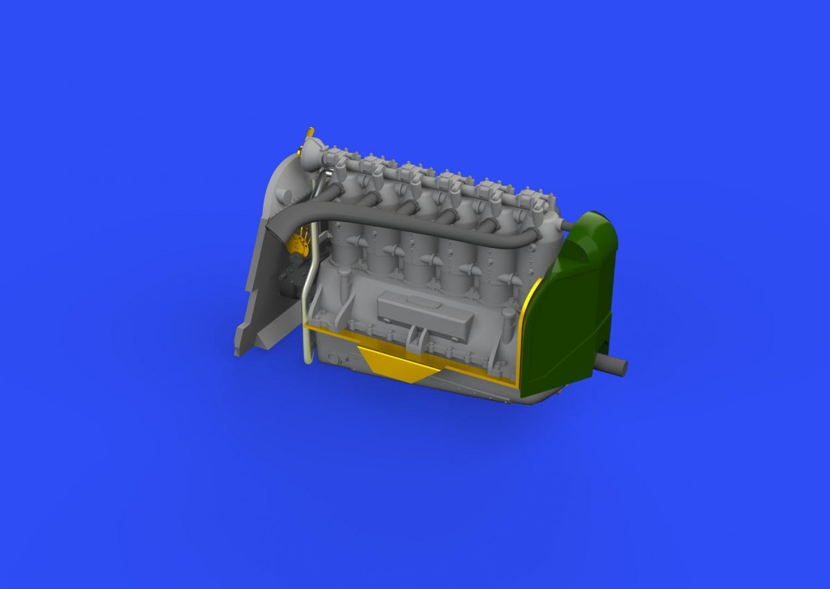Eduard 672224 Fokker D. VIIF engine/ BMW IIIa 1/72 EDUARD – zdjęcie 2