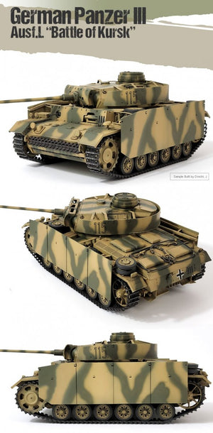Academy 13545 German Panzer III Ausf L “Battle of Kursk” 1/35 – Bild 5