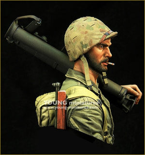 Young Miniatures YM1880 USMC PACIFIC WWII 1/10 – immagine 7