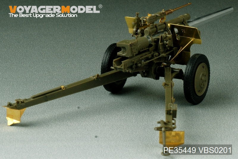 Voyager Model PE35449 WWII US 3inch M5 ATG/w M1 or 105mm Howitzer M2A1Carriage 2in1 For AFV CLUB 35S64 and 35160 1/35 – immagine 5