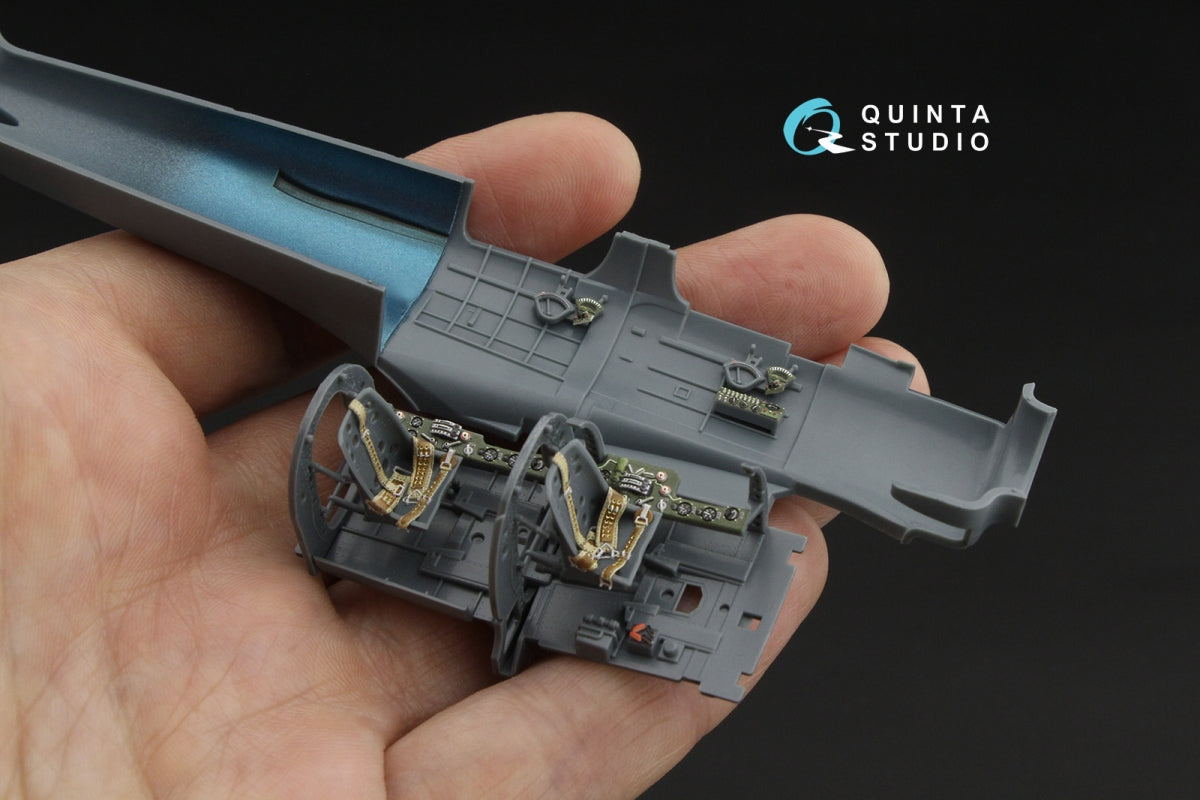 Quinta Studio QD48611 A6M2-K Zero 3D-Printed &amp;amp; coloured Interior on decal paper (Eduard) 1/48 – zdjęcie 6