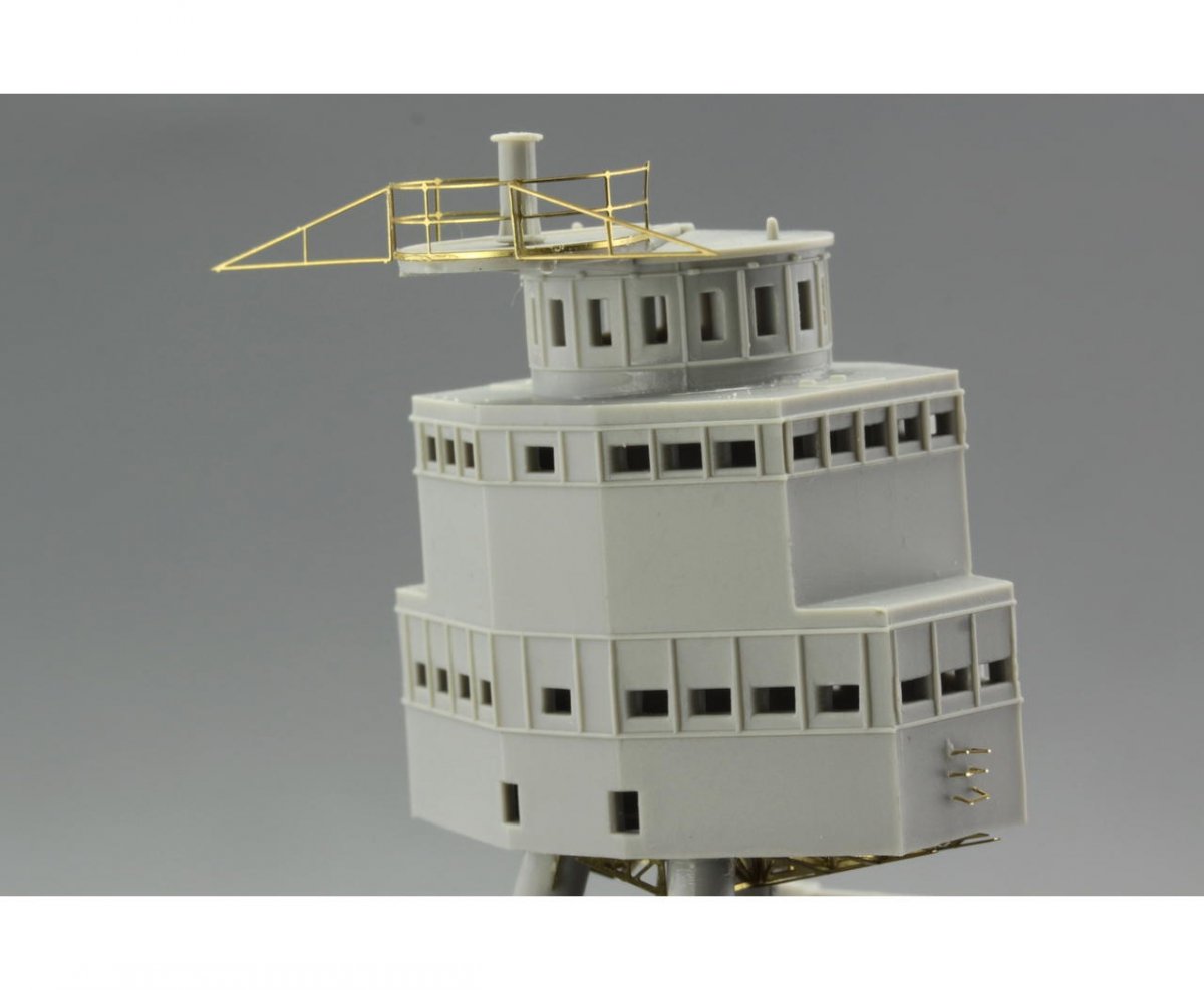Eduard 53110 USS Arizona part 4 - main top TRUMPETER 1/200 – Bild 5