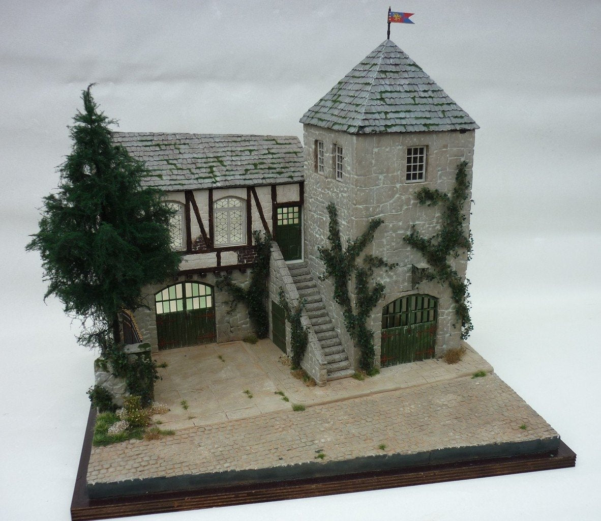 RT-Diorama 35242 Diorama-Base: &amp;quot;Old Manor&amp;quot; 1/35 – image 3