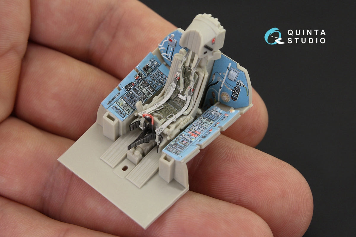 Quinta Studio QD48170 Su-27 3D-Printed coloured Interior on decal paper (for KittyHawk kit) 1/48 – zdjęcie 8