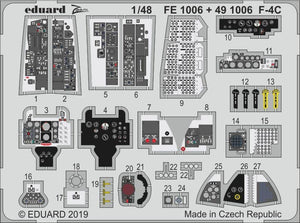 Eduard FE1006 F-4C ACADEMY 1/48