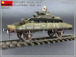 MiniArt 35303 Soviet Railway Flatbed 16,5-18t 1/35 – Bild 11
