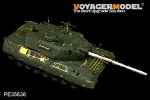 Voyager Model PE35636 Modern German Leopard 1A4 MBT B ver include Gun barrel Gun barrel Include (For MENG TS-007) 1/35 – Bild 2