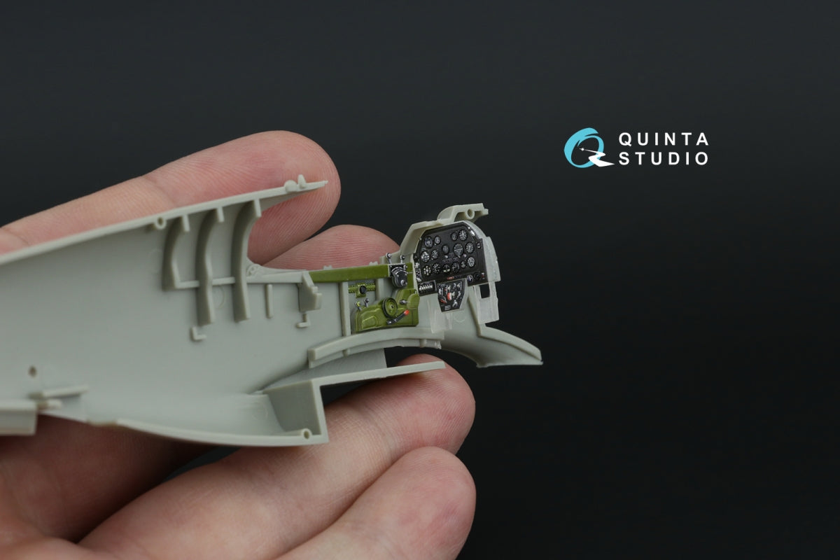 Quinta Studio QD48473 P-51A 3D-Printed coloured Interior on decal paper (Accurate Miniatures/Academy) 1/48 – Bild 8