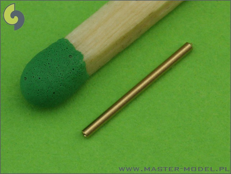 Master AM-72-032 He-162 Salamander - armament and detail set (MG 151 barrel tips, nose gear indicator and Pitot Tube) – immagine 4