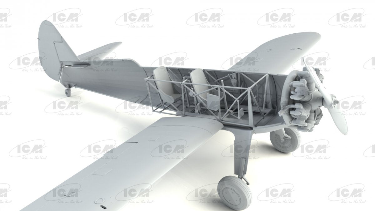 ICM 32052 Stearman PT-13/N2S-2/5 Kaydet 1/32 – immagine 4