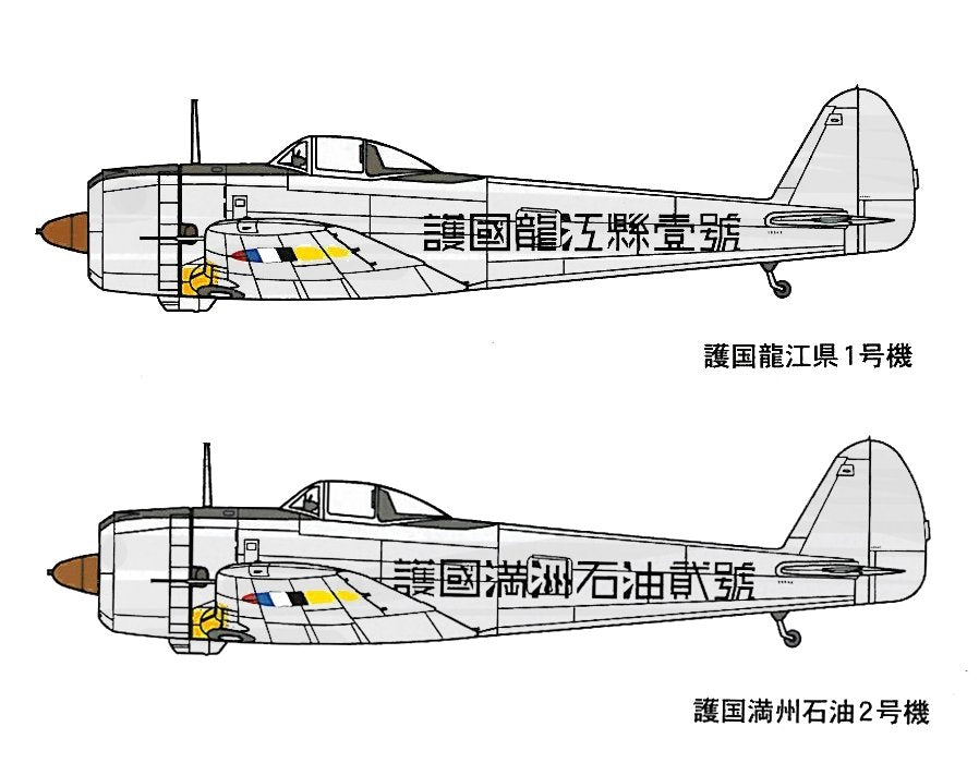 Fine Molds FB9 Nakaima Ki-43-II Type 1 Hayabusa/Oscar Manchoukuo Air Force 1/48  – image 3