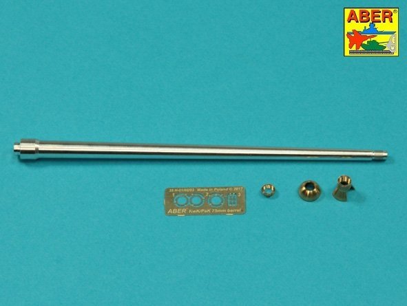Aber 35L-304 Lufa 7,5cm z jednokomorowym hamulcem wylotowym do niemieckiego czołgu Tiger I, Ausf.H2 1/35 – Bild 2