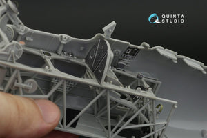 Quinta Studio QD32115 Fairey Swordfish Mk.I 3D-Printed &amp;amp; coloured Interior on decal paper (Trumpeter) 1/32 – immagine 9