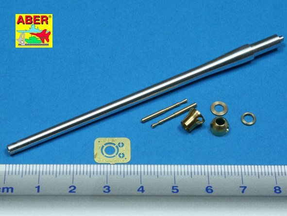 Aber 35L-094 Tank gun barrel for british A34 Comet 1/35 – immagine 2