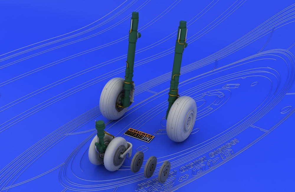 Roues Eduard 648037 MiG-29 1/48 (Eduard, Academy)